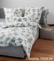 Janine Edelflanell Bettwäsche Chinchilla S 78066 grün
