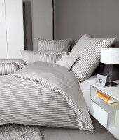 Mako-Satin Bettwäsche modernclassic 3912 vulkan