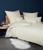 Janine Mako-Satin Bettwäsche Colors 31001 ecru