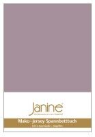 Janine Spannbetttuch Mako-Feinjersey 5007 holunder (530)