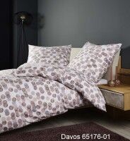 Janine Feinbiber Bettwäsche DAVOS 65176 altrosa beere