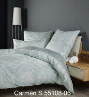 Interlock-Jersey Bettwäsche CARMEN S 55108 grün türkis
