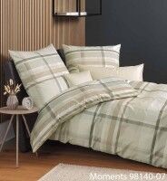 Janine Mako-Satin Bettwäsche moments 98140 beige