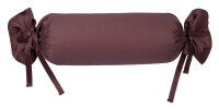 Janine Mako-Satin Bettwäsche Colors 31001 schoko