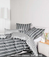 Janine Mako-Satin Bettwäsche modernclassic 39028 anthrazit