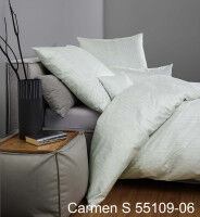 Interlock-Jersey Bettwäsche CARMEN S 55109 salbeigrün