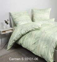 Janine Interlock-Jersey Bettwäsche CARMEN S 55131 grün