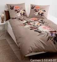Janine Interlock-Jersey Bettwäsche CARMEN S 55143 sand