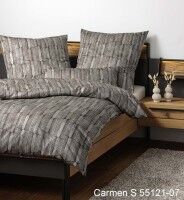 Janine Interlock-Jersey Bettwäsche CARMEN S 55121 braun moccha