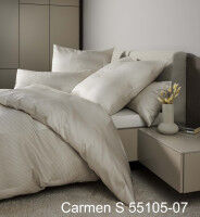 Interlock-Jersey Bettwäsche CARMEN S 55105 beige