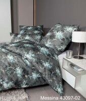 Mako-Satin Bettwäsche MESSINA 43097 türkisstaub