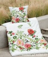 Mako-Satin modern art 42093 rot rosé