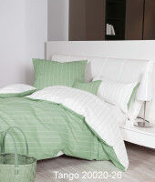 Janine Mako-Soft-Seersucker Bettwäsche TANGO 20020 lindgrün