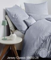 Janine Interlock-Jersey Bettwäsche JERSEY CLASSIC 59000 platin