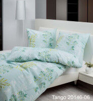 Mako-Soft-Seersucker Bettwäsche TANGO 20146 salbeigrün