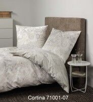 Janine Soft-Cotton Bettwäsche CORTINA 71001 natur