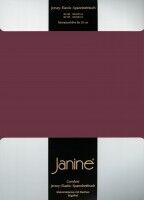 Spannbetttuch Elastic-Jersey 5002 burgund