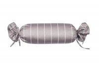 Janine Mako-Satin-Nackenrolle 15x40 modernclassic 39023 vulkan