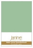 Janine Spannbetttuch Mako-Feinjersey 5007 lind
