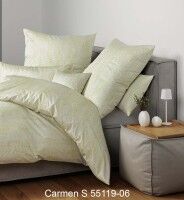 Janine Interlock-Jersey Bettwäsche CARMEN S 55119 limone minze