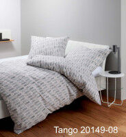Mako-Soft-Seersucker Bettwäsche TANGO 20149 greige