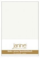 Janine Spannbetttuch Mako-Feinjersey 5007 ecru