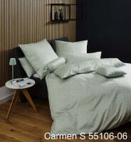 Interlock-Jersey Bettwäsche CARMEN S 55106 salbeigrün