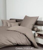 Mako-Satin Bettwäsche Colors 31001 cappuccino