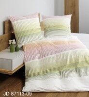 Janine Mako-Satin Bettwäsche J. D. 87113 multicolor