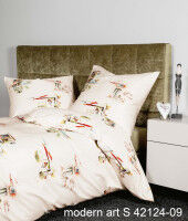 Janine Mako-Satin Bettwäsche modern art S 42124 multicolor