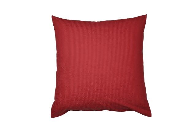 Janine Janine Mako-Soft-Seersucker Bettwäsche PIANO 0125 rot Größe:  40x40 günstig online kaufen