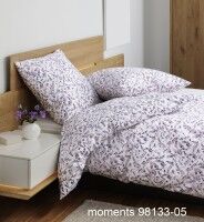 Janine Mako-Satin Bettwäsche moments 98133 beere