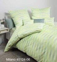 Janine Mako-Satin Bettwäsche MILANO 45124 grün