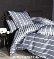 Janine Interlock-Jersey Bettwäsche JERSEY CLASSIC 59028 platin