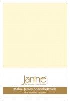 Janine Spannbetttuch Mako-Feinjersey 5007 champanger