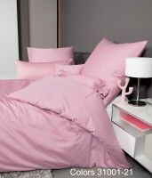 Mako-Satin Bettwäsche Colors 31001 kreiderosé
