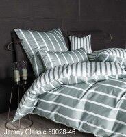 Janine Interlock-Jersey Bettwäsche JERSEY CLASSIC 59028 salbeigrün