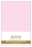 Janine Spannbetttuch Mako-Feinjersey 5007 zartrosa