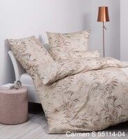 Janine Interlock-Jersey Bettwäsche CARMEN S 55114 mocha kupfer