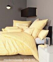 Janine Mako-Satin Bettwäsche modernclassic 3912 gelb