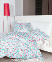 Mako-Satin Bettwäsche moments 98107 rosa mint
