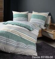 Janine Feinbiber Bettwäsche DAVOS 65169 grün