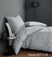 Janine Feinbiber Bettwäsche DAVOS 65170 grau