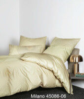 Janine Mako-Satin Bettwäsche MILANO 45086 helloliv gold