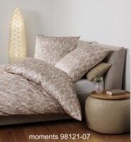 Janine Mako-Satin Bettwäsche moments 98121 beige