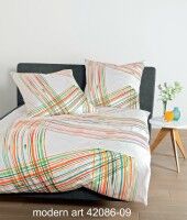 Mako-Satin modern art 42086 multicolor