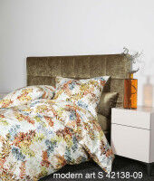 Mako-Satin Bettwäsche modern art S 42138 multicolor