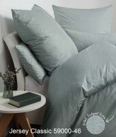 Janine Interlock-Jersey Bettwäsche JERSEY CLASSIC 59000 salbeigrün
