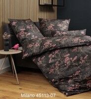 Janine Mako-Satin Bettwäsche MILANO 45113 braun pink