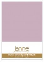 Janine Spannbetttuch Mako-Feinjersey 5007 altrosé